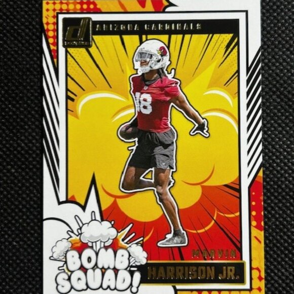 2024 Panini Donruss - Bomb Squad Marvin Harrison Jr. #31 (RC) Rookie Cardinals - Picture 1 of 2